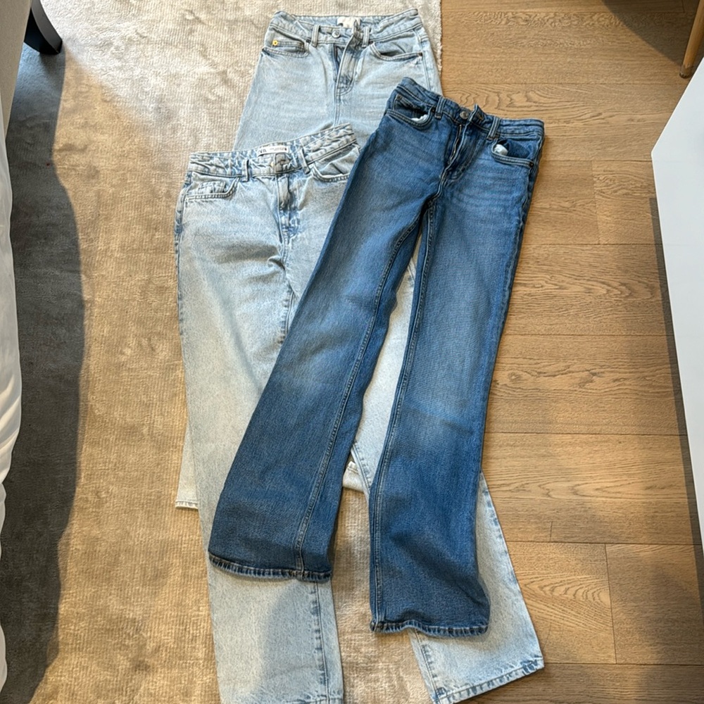 Zara Women’s Jeans (3 pairs)